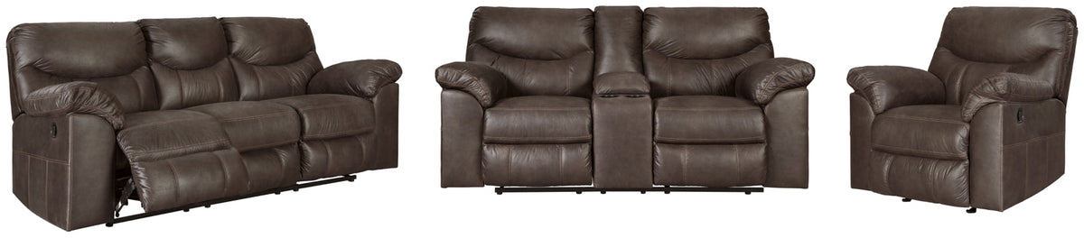 Boxberg Reclining Sofa and Loveseat with Recliner - furniture place usa