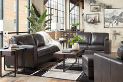 Morelos Sofa, Loveseat, Chair and Ottoman - furniture place usa
