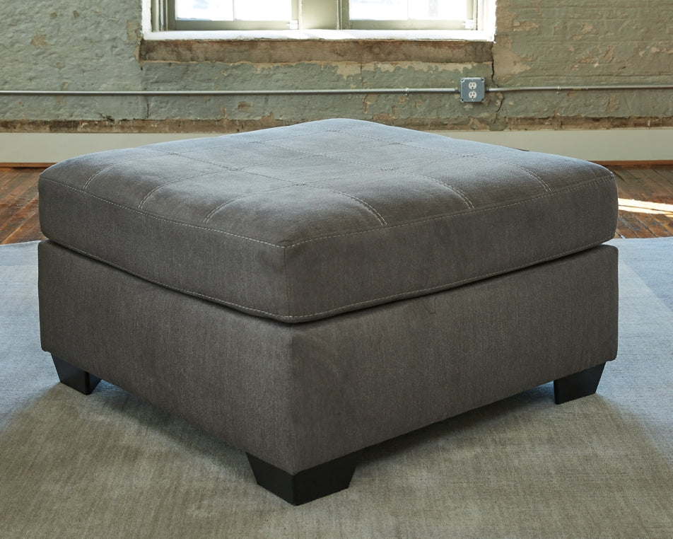 Pitkin Oversized Accent Ottoman - furniture place usa
