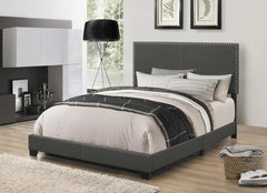 Boyd Grey Full Bed - furniture place usa