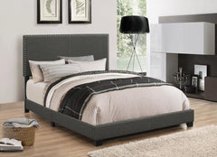 Boyd Grey Twin Bed - furniture place usa