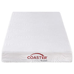 Joseph White 6" Twin Extra Long Memory Foam Mattress - furniture place usa