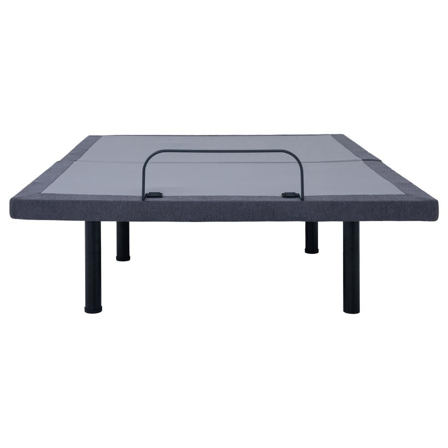 Negan Grey California King Adjustable Bed Base - furniture place usa