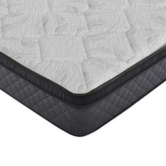 Freya White 11.5" Twin Pillow Top Innerspring Mattress - furniture place usa