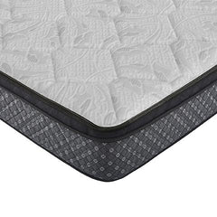 Aspen White 12.5" California King Euro Top Innerspring Mattress