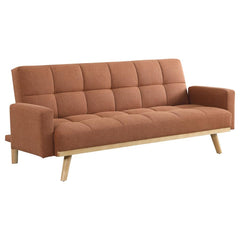 Kourtney Orange Sofa Bed - furniture place usa