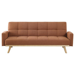 Kourtney Orange Sofa Bed - furniture place usa