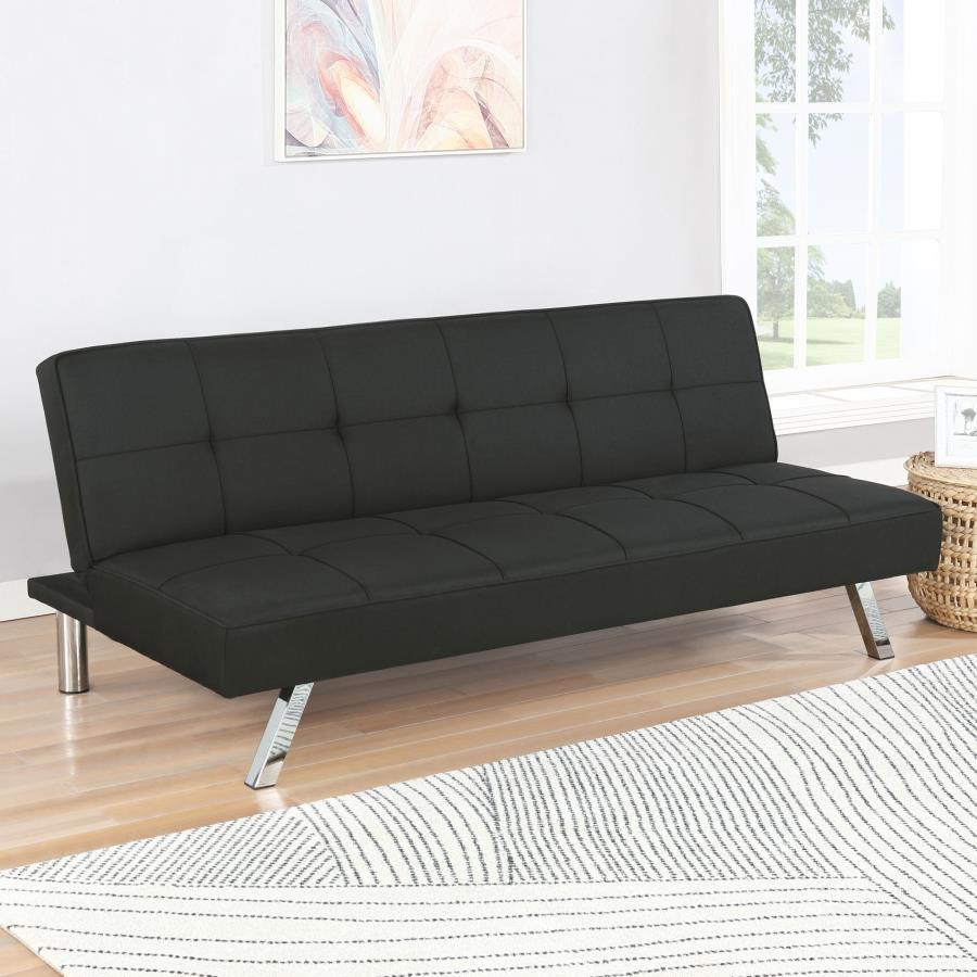 Joel Black Sofa Bed - furniture place usa