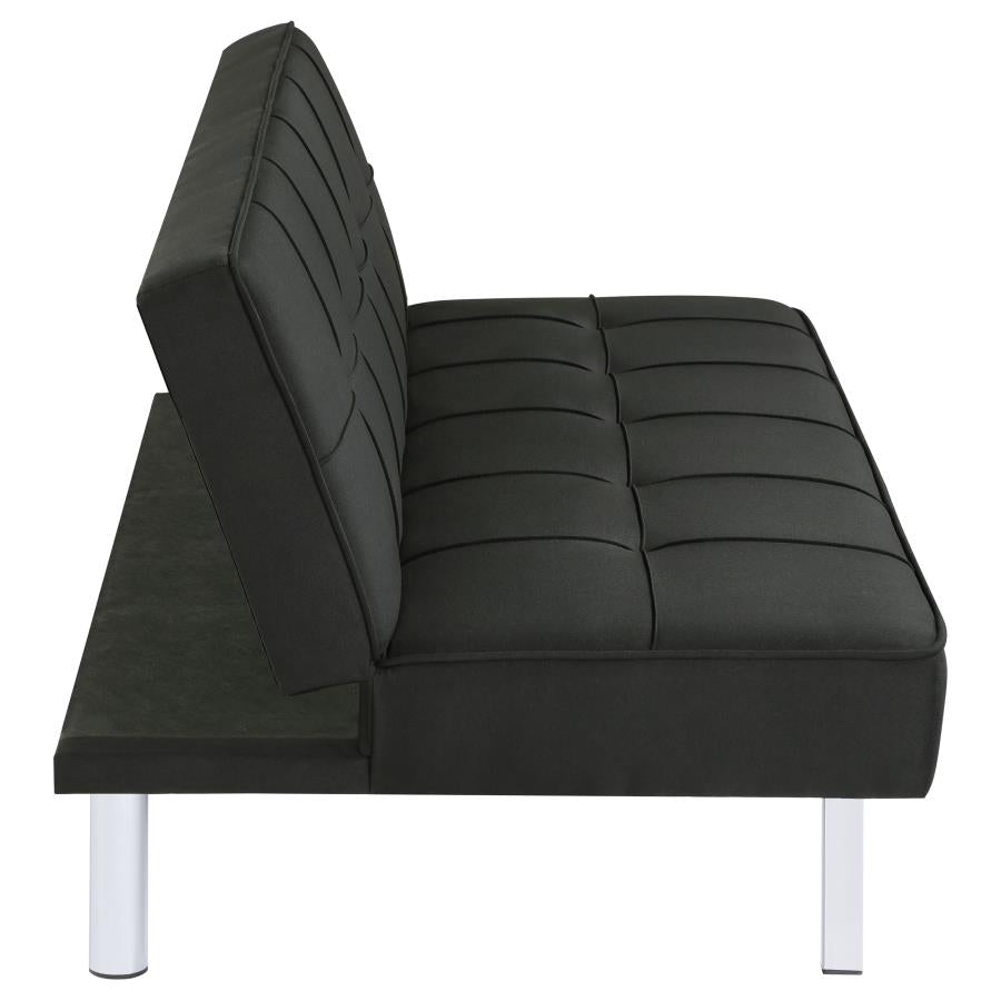 Joel Black Sofa Bed - furniture place usa