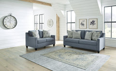 Lemly Sofa and Loveseat - furniture place usa