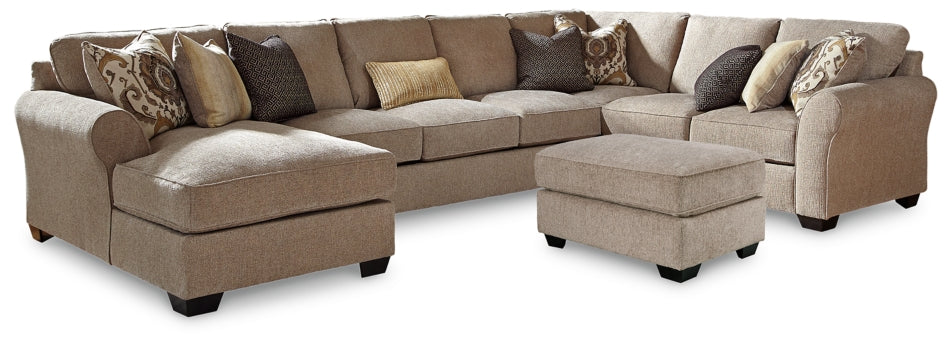 Pantomine 4-Piece Sectional with Ottoman - PKG010946 - furniture place usa