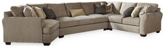 Pantomine 4-Piece Sectional with Ottoman - PKG010944 - furniture place usa