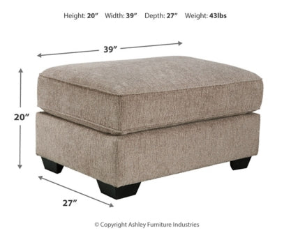 Pantomine 5-Piece Sectional with Ottoman - PKG010941 - furniture place usa