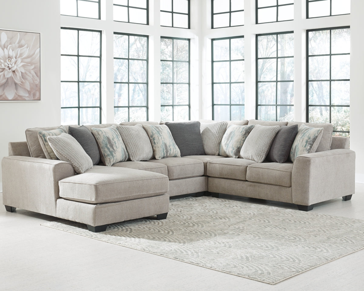 Ardsley 5-Piece Sectional with Ottoman - PKG001226 - furniture place usa