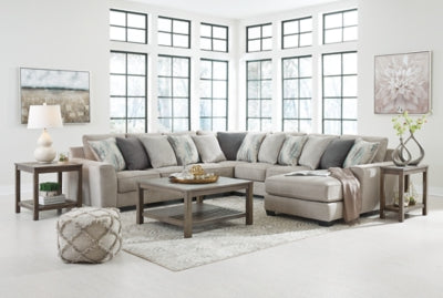 Ardsley 5-Piece Sectional with Chaise - furniture place usa