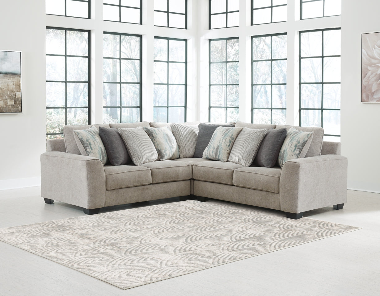 Ardsley 3-Piece Sectional with Ottoman - PKG001228 - furniture place usa