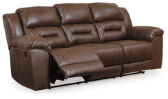 Stoneland Reclining Sofa and Recliner - furniture place usa