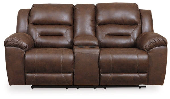Stoneland Sofa, Loveseat and Recliner - PKG001246 - furniture place usa