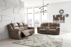 Stoneland Reclining Sofa - furniture place usa