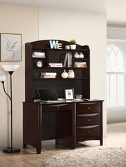 Phoenix Brown Hutch - furniture place usa