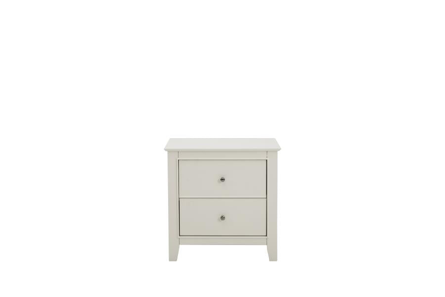 Selena Ivory Nightstand - furniture place usa