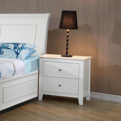 Selena Ivory Nightstand - furniture place usa