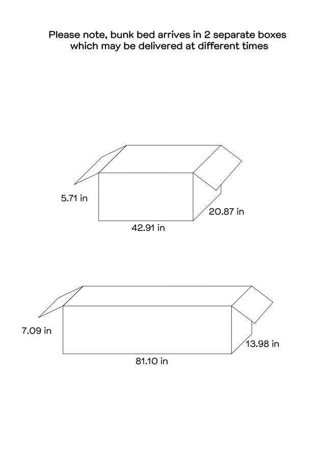 Ryder Grey Twin / Twin Bunk Bed - furniture place usa