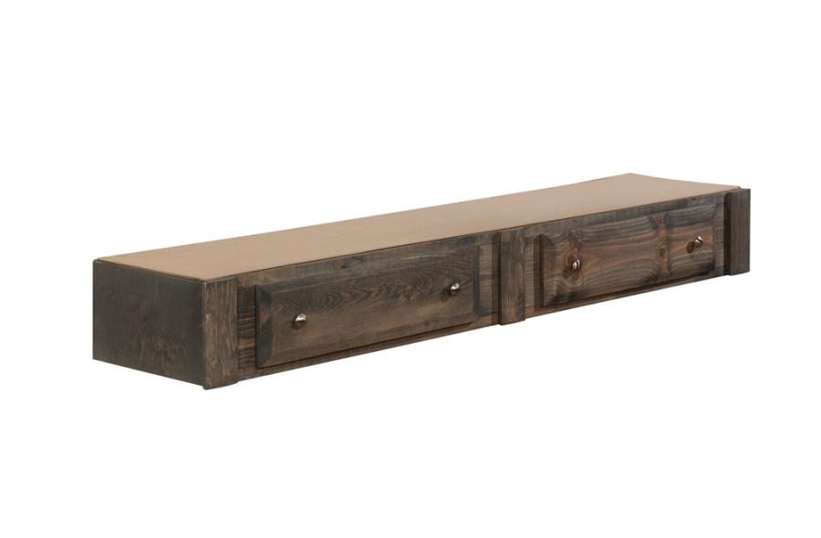 Wrangle Hill Grey Under Bed Storage - furniture place usa
