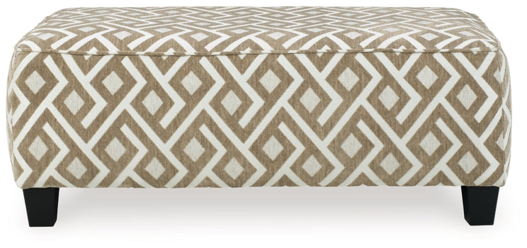 Dovemont Oversized Accent Ottoman - furniture place usa