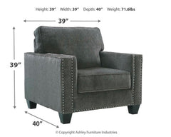 Gavril Chair - furniture place usa