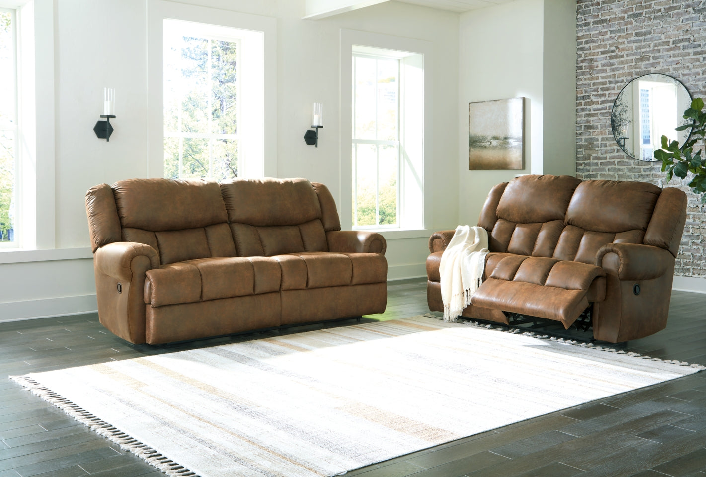 Boothbay Sofa and Loveseat - PKG015107 - furniture place usa