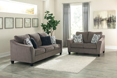 Nemoli Sofa and Loveseat - furniture place usa