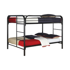 Morgan Black Full / Full Bunk Bed - furniture place usa