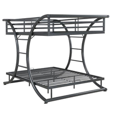 Stephan Grey Full / Full Bunk Bed - furniture place usa