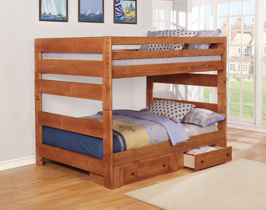 Wrangle Hill Brown Under Bed Storage - furniture place usa