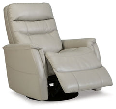 Riptyme Swivel Glider Recliner - furniture place usa