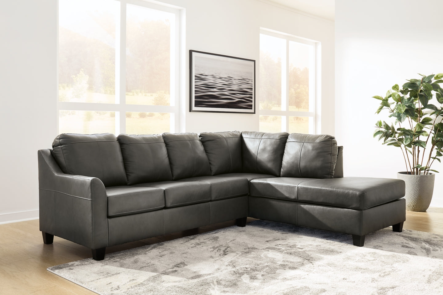 Valderno 2-Piece Sectional with Chaise - furniture place usa