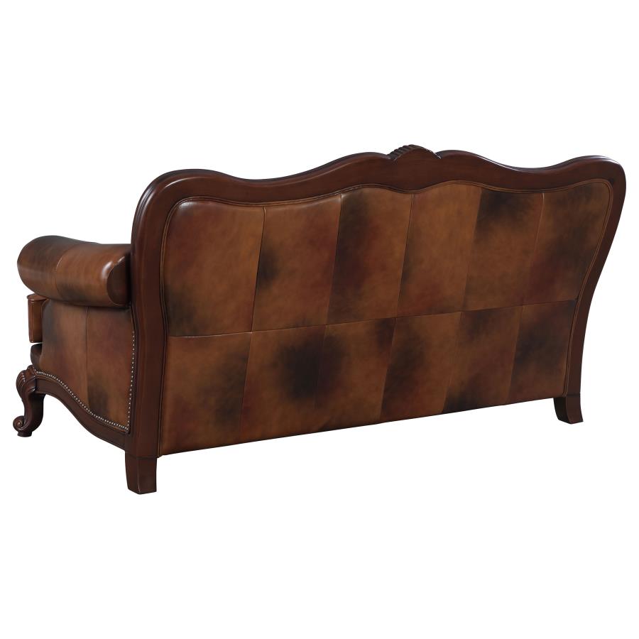 Victoria Brown Sofa - furniture place usa