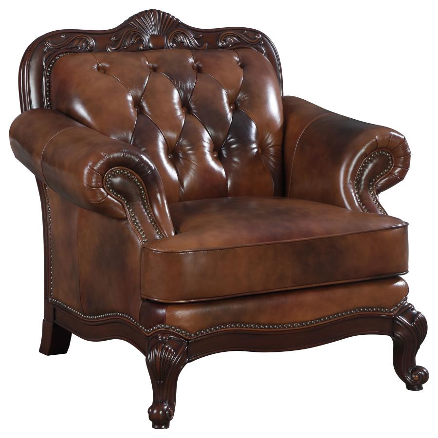 Victoria Brown Chair - furniture place usa