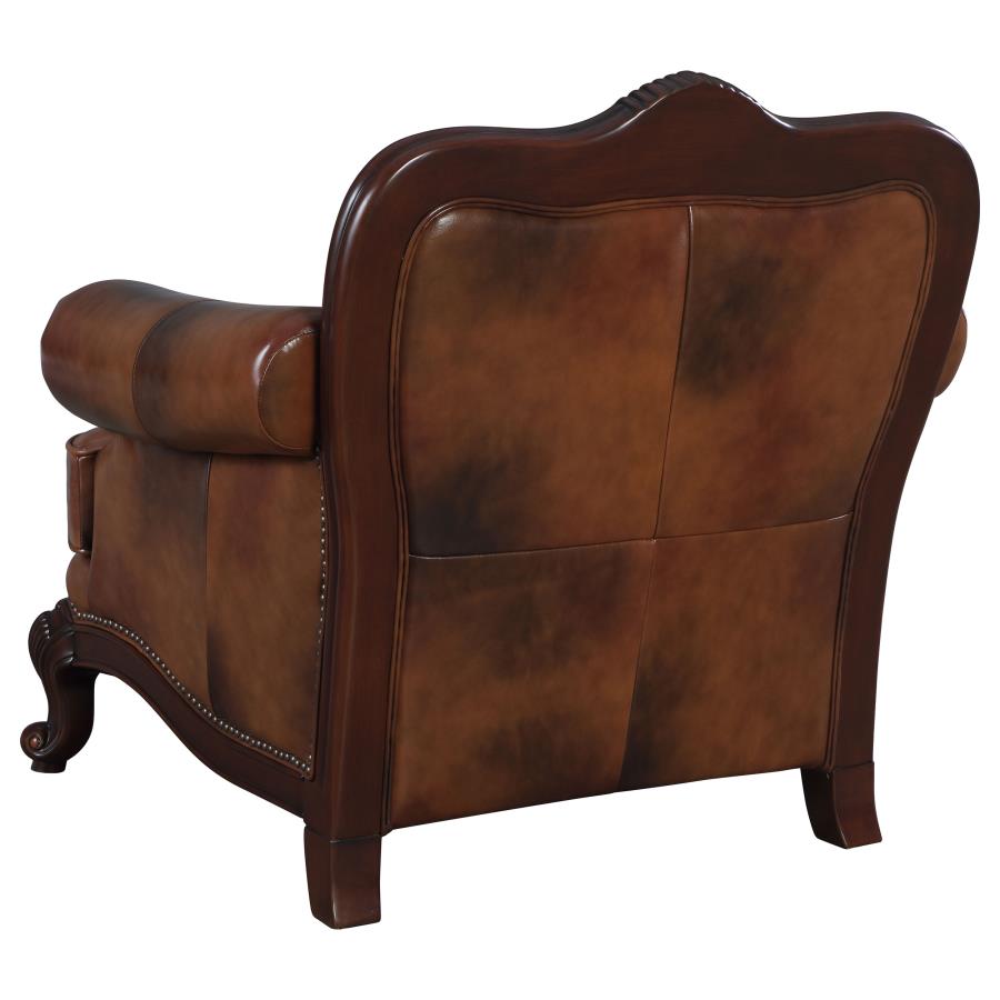 Victoria Brown Chair - furniture place usa