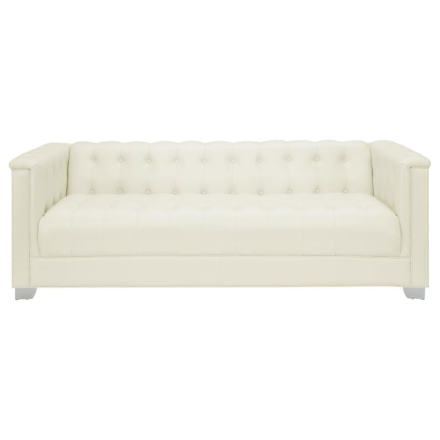 Chaviano Ivory 2 Pc Sofa Set