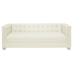 Chaviano Ivory 3 Pc Sofa Set