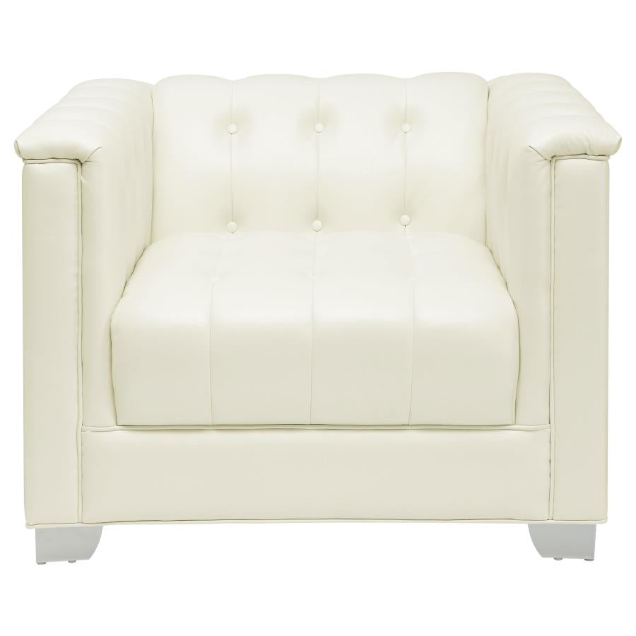 Chaviano Ivory 4 Pc Sofa Set