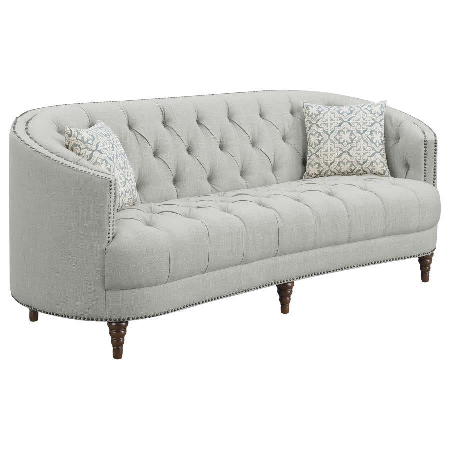 Avonlea Grey Sofa - furniture place usa