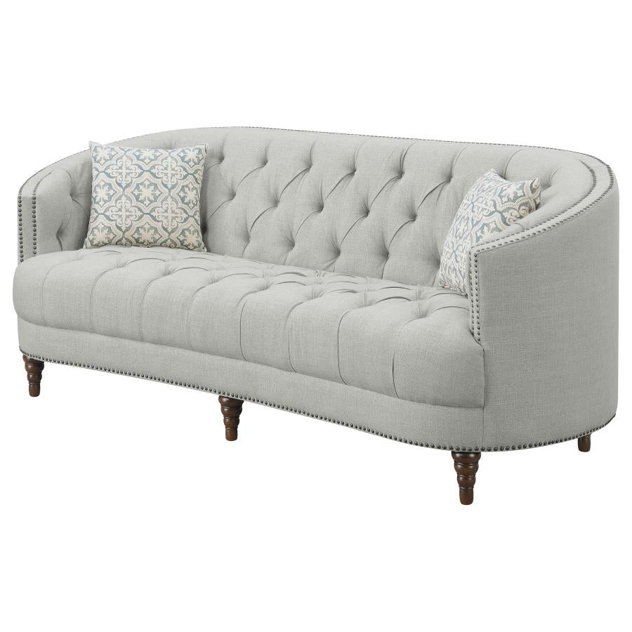 Avonlea Grey Sofa - furniture place usa