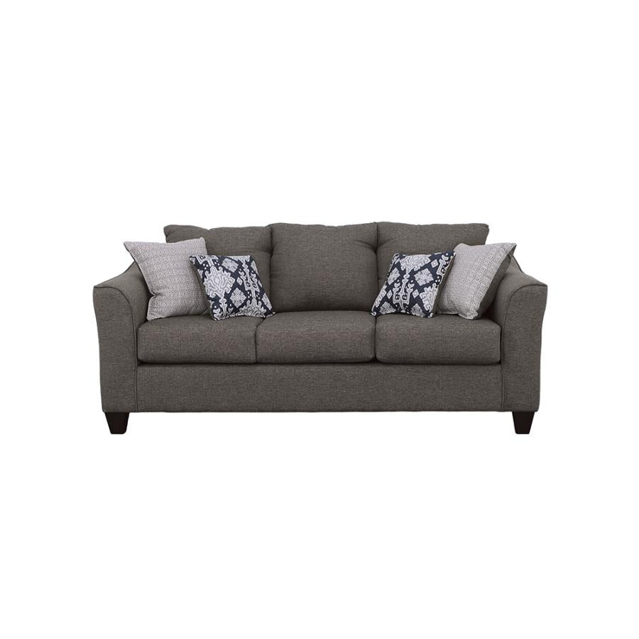 Salizar Grey Sofa - furniture place usa