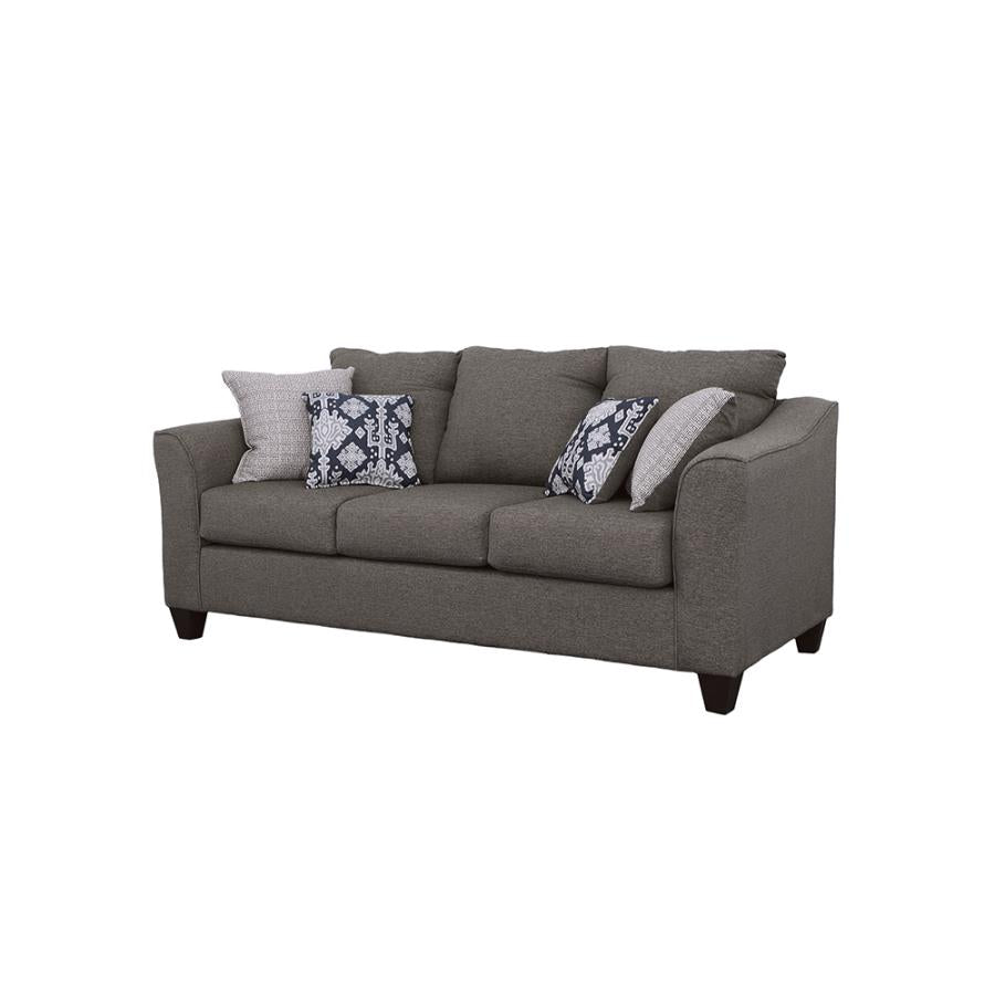 Salizar Grey Sofa - furniture place usa