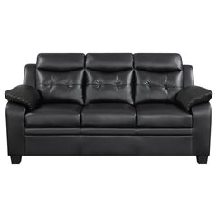 Finley Black 2 Pc Sofa Set