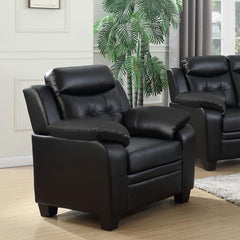 Finley Black Chair - furniture place usa