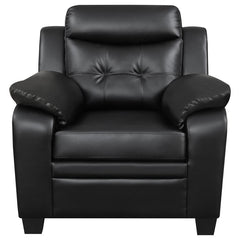 Finley Black Chair - furniture place usa